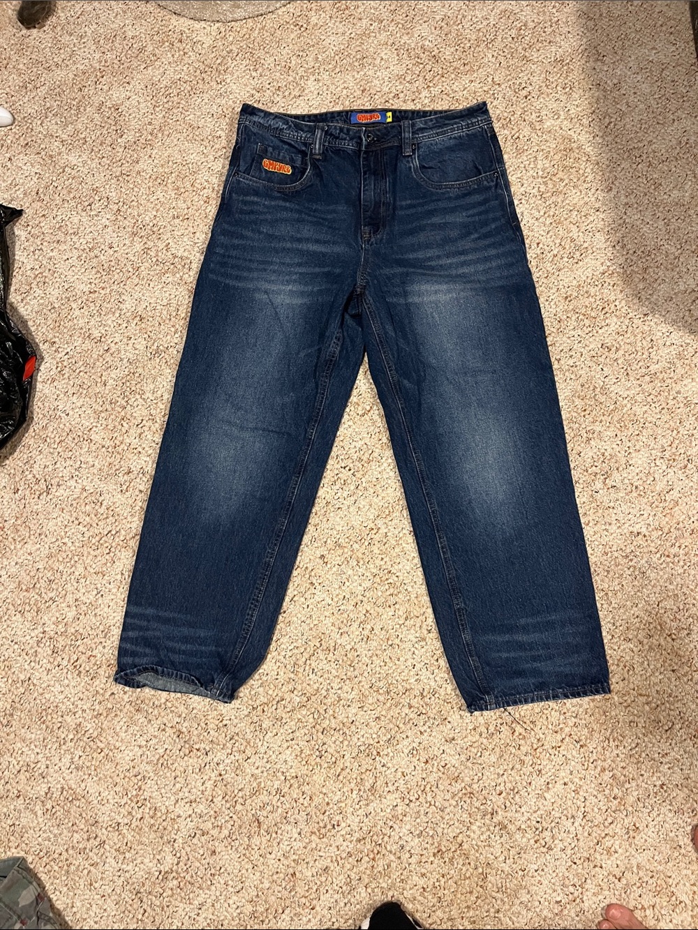 Empyre Men's Relaxed Dark Indigo Jeans